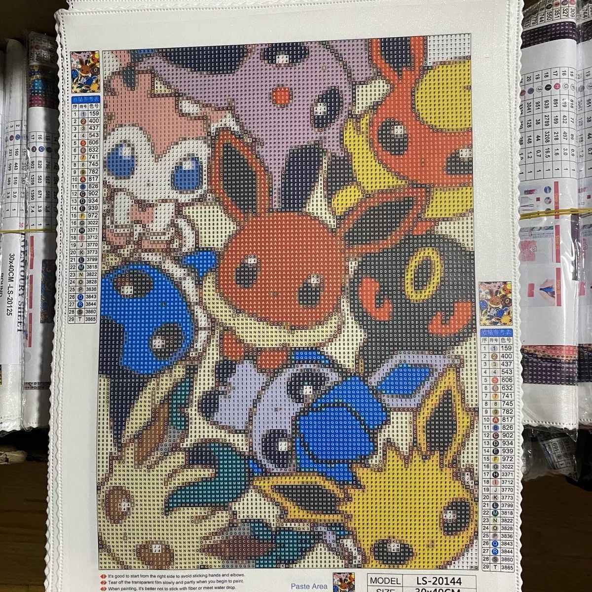 Pokemon Monster - 5D Diamond Painting 