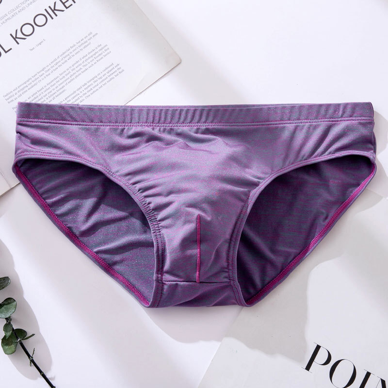 Bikini men's underwear with pouch - 6 colors available-image