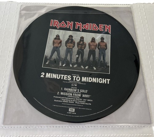IRON MAIDEN HEAVY L ARMY レコード 見本盤 Iron Maiden - Heavy Metal Army - Maiden Japan Live !! / VG+ / 12