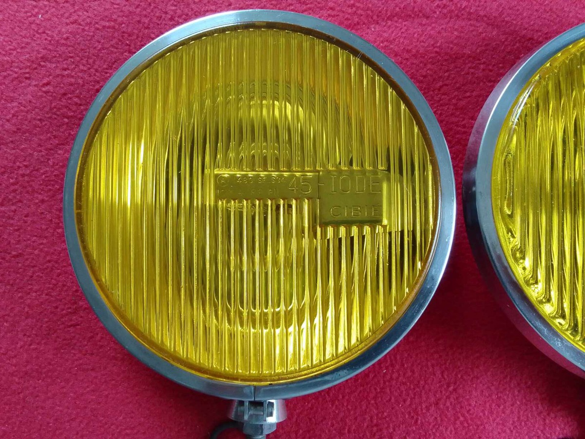 Cibie yellow fog lights fog lamps | eBay