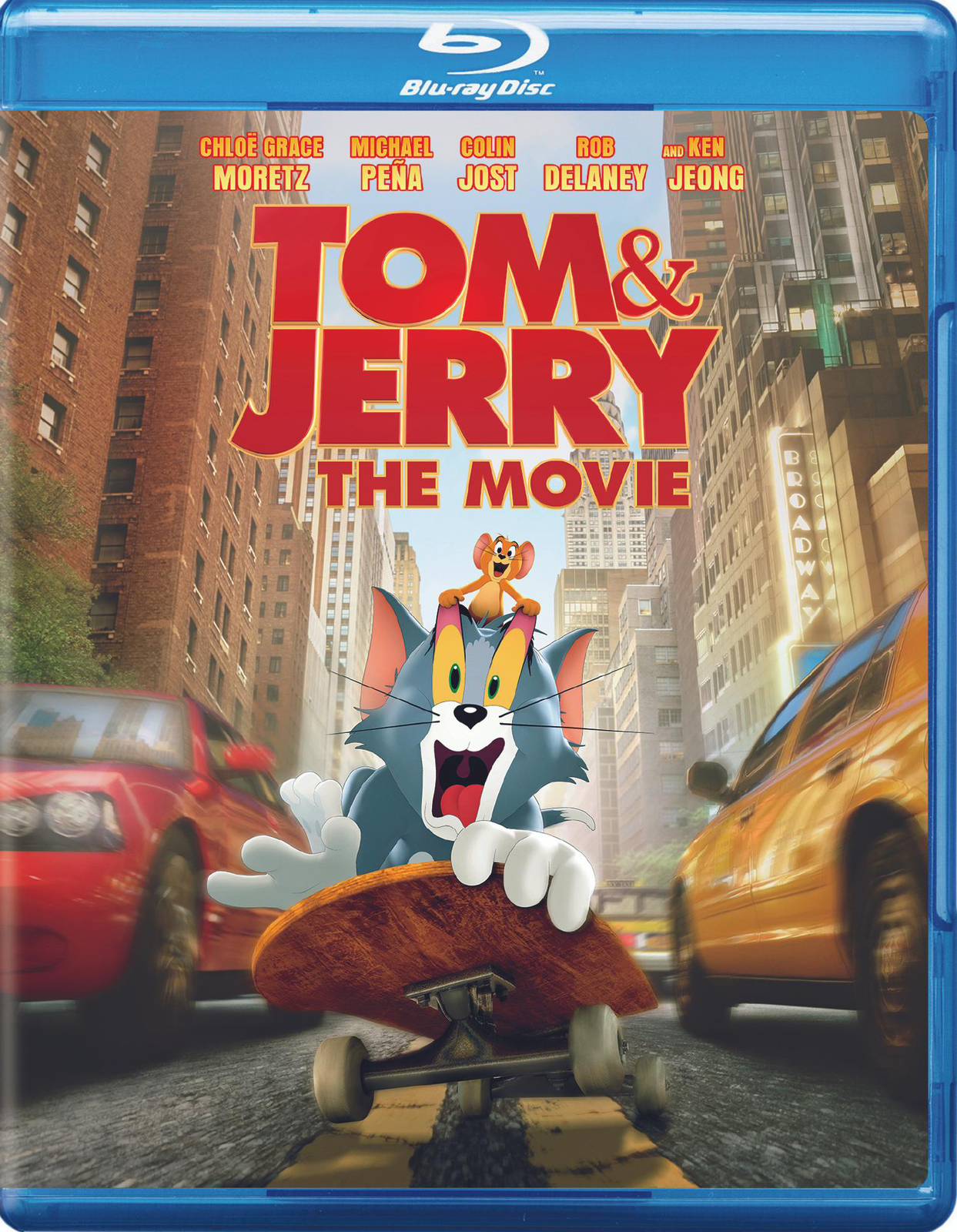 Tom and & Jerry The Movie Blu-ray Chloë Grace Moretz US IMPORT Region A