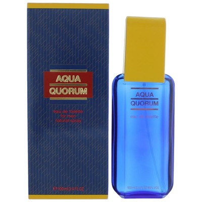 Aqua Quorum By Puig 3.4 oz Eau De Toilette Spray for Men *NIB