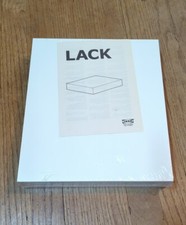 Mensola da parete galleggiante laccata Ikea bianca 30x26 cm 11 3/4 x 10 1/4 nuova in confezione IKEA