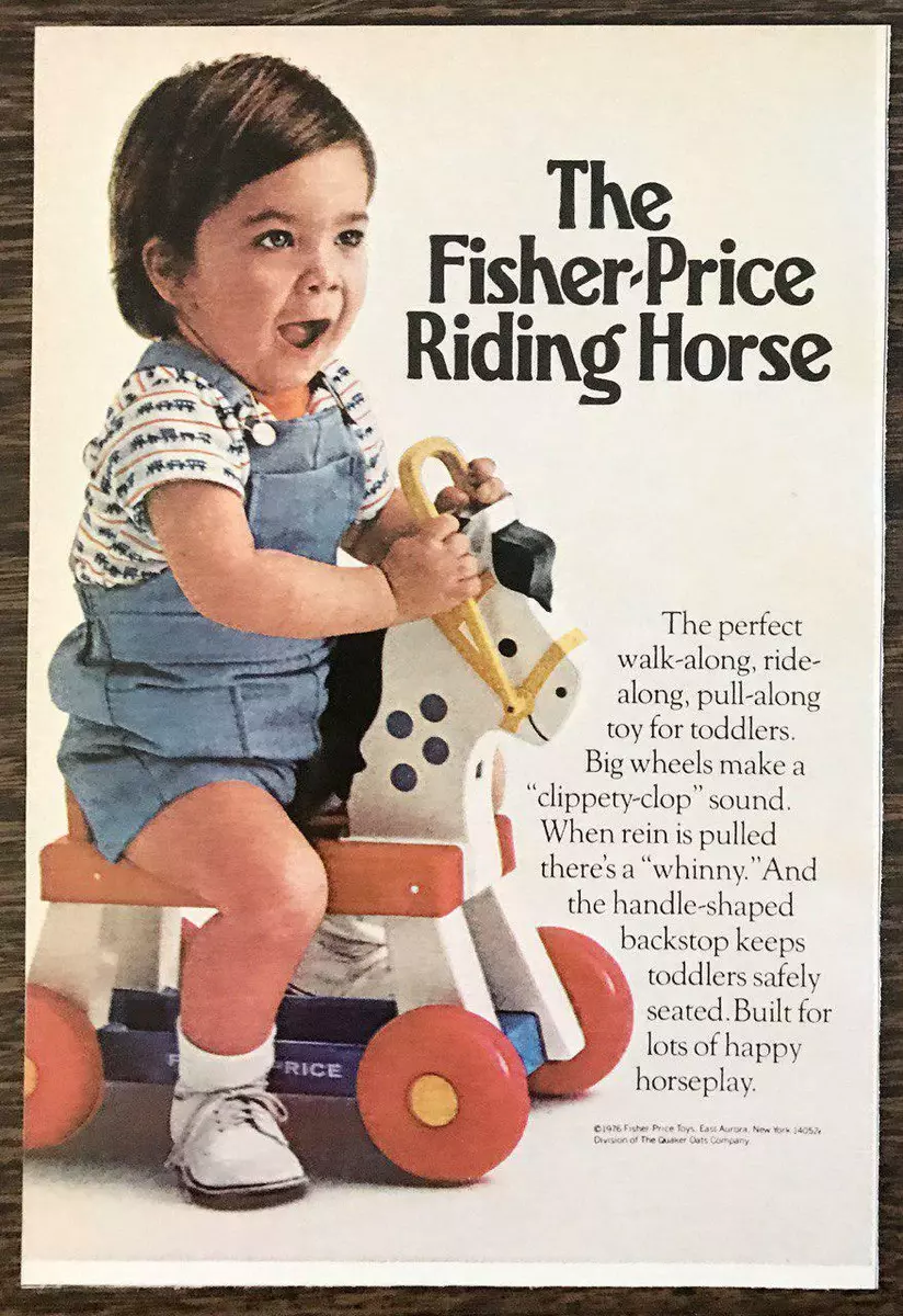 1976 fisher hotsell price riding horse