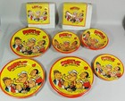 Vintage 1978 Popeye and Friends Paper Plates and Napkins Party Pack