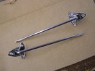 <!--F#f_0-->New Repro. 1949 1950 Ford Car Sun Visor Brackets Pair Chrome<!--F/-->