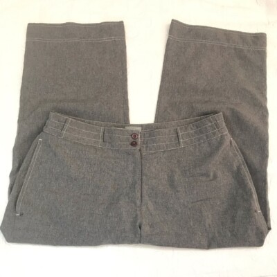 LOLE Women Lightweight SPF Crop Pants Hiking Outdoor Camping Sailing Size 12