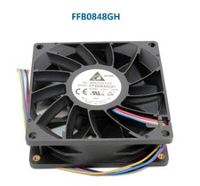 Delta FFB0848GH 8025 48V 0.23A 8CM 4-wire PMW double ball bearing fan