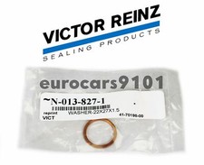 Porsche 911 Victor Reinz Engine Block Drain Plug Seal 41-70198-00 N-013-827-1 Porsche 911 Victor Reinz Engine Block Drain Plug Seal 41-70198-00 N-013-827-1
