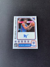 Keyontae Johnson 2023-24 Donruss Optic Signature Series Auto Thunder