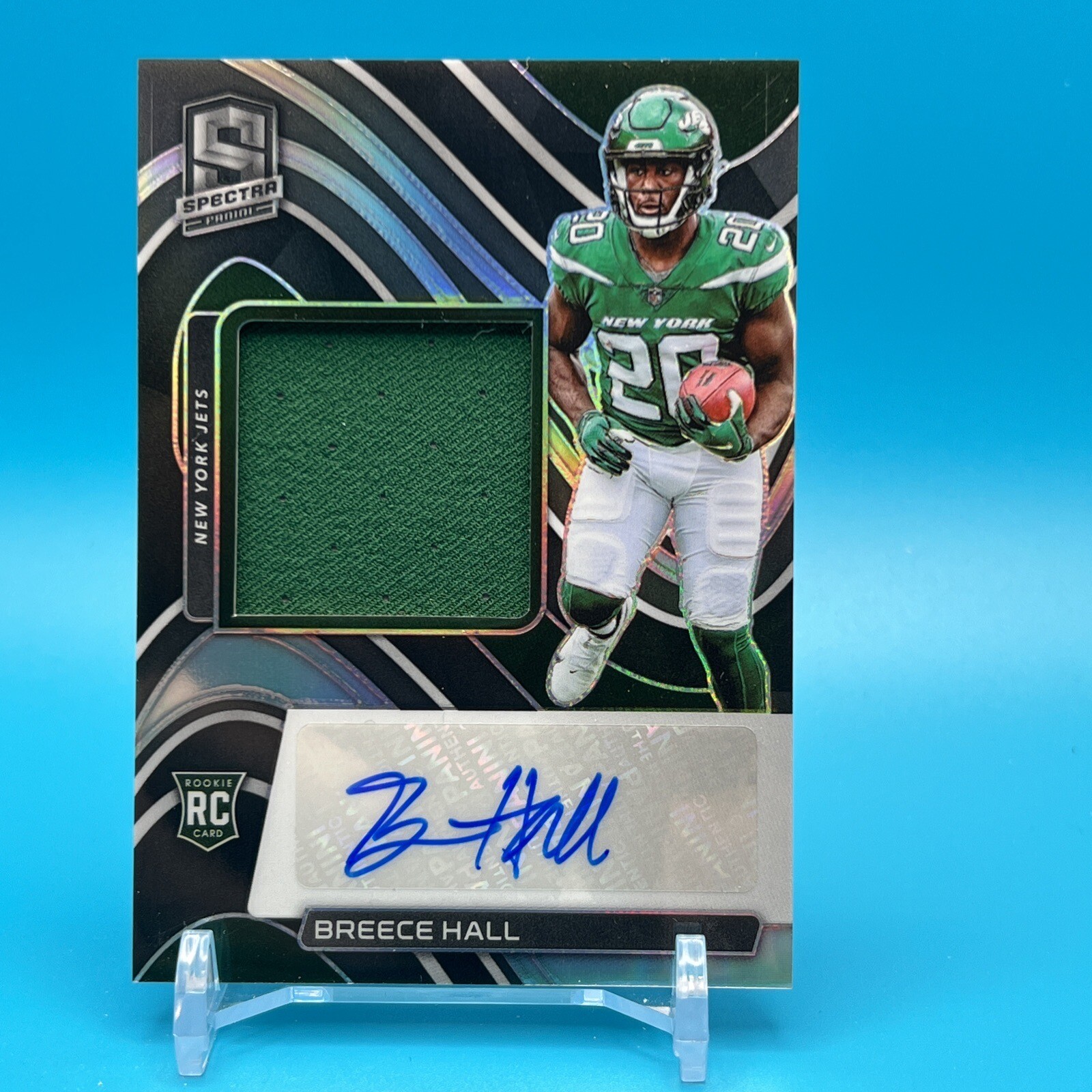 Breece Hall 2022 Panini Spectra RPA #213 44/125 RC