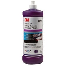 1 Quart 3m Perfect It Ex Rubbing Compound 36060 - Heavy Duty Auto Car Gloss