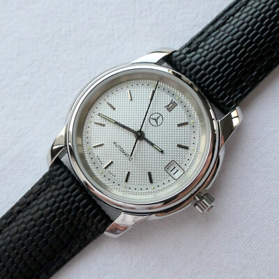 Mercedes Benz Classic Car Accessory Art Deco Swiss Made Luxury Automatic Watch
