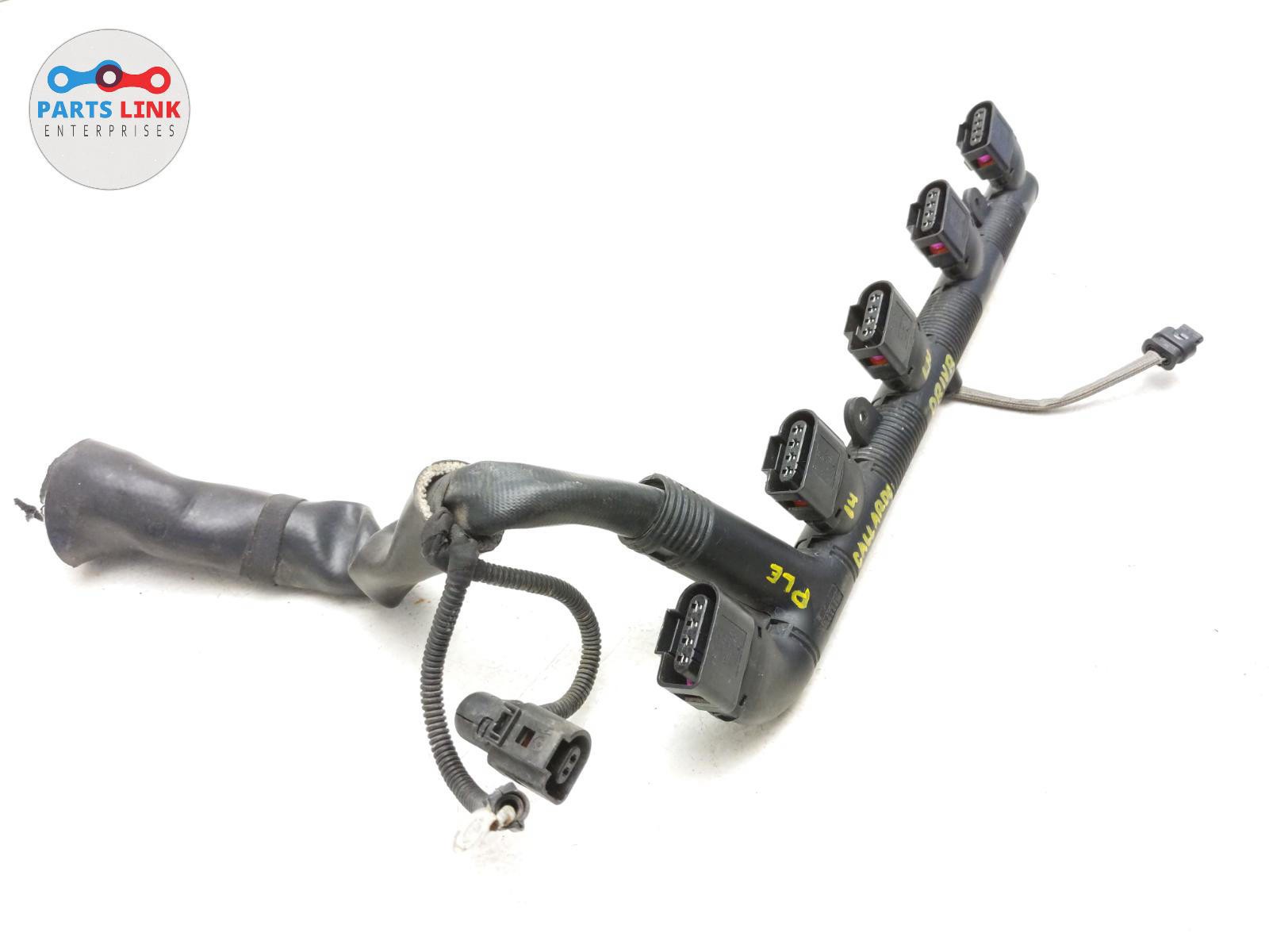 2010-14 LAMBORGHINI GALLARDO LEFT ENGINE DRIVER COIL PACK PIGTAIL HARNESS LP550