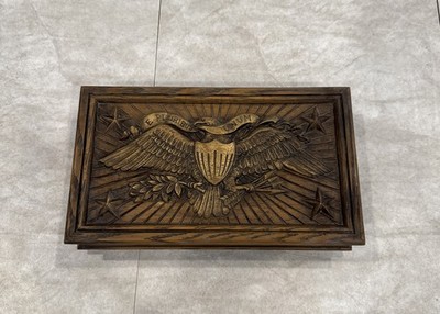 1976 Avon  E Pluribus Unum  American Eagle Jewelry Or Vanity Box