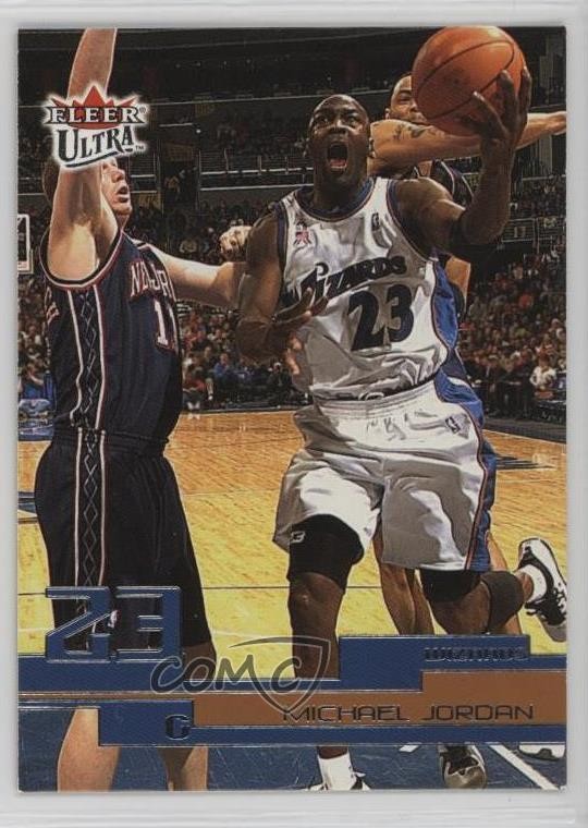 2002-03 Fleer Ultra Michael Jordan #23 HOF 0d08