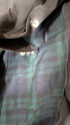 Ralph Lauren Trench Nero Uomo 40S Qualità Trench Coat Fodera Zip - Foto 23 di 23