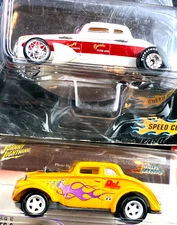 Johnny White Lightning Willy's adult collector & A Barris Real Rubber Coup    PP