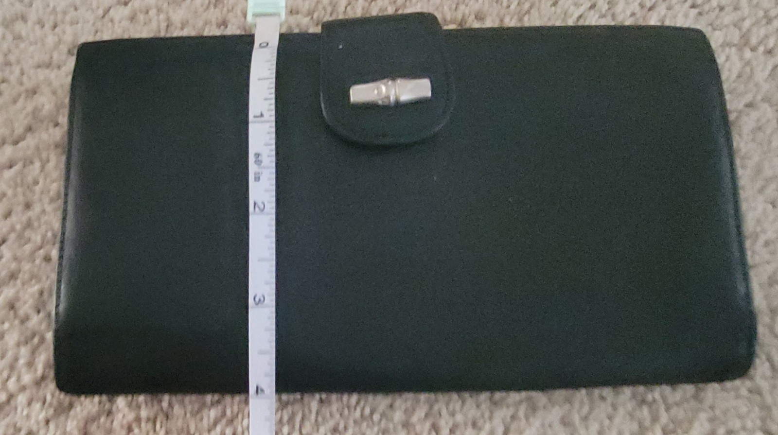 Longchamp Black Leather Rectangular Classic Women… - image 4