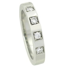 Bvlgari Marryme 5-Point Diamond Ring, Size 6