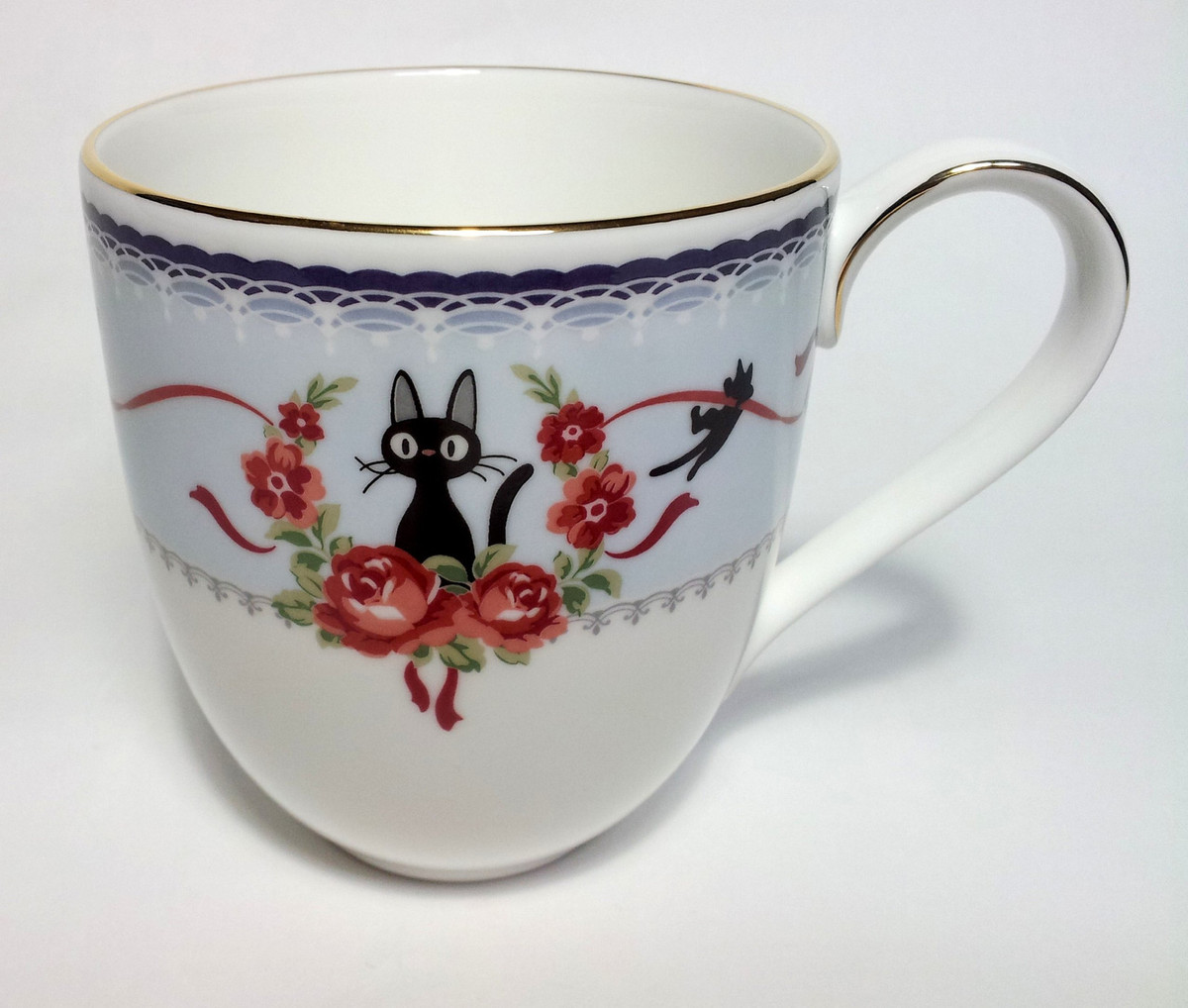 Noritake Mug 310Cc Kiki'S Delivery Service Blue Bone China Noritake Mug 310Cc Kiki'S Delivery Service Blue Bone China