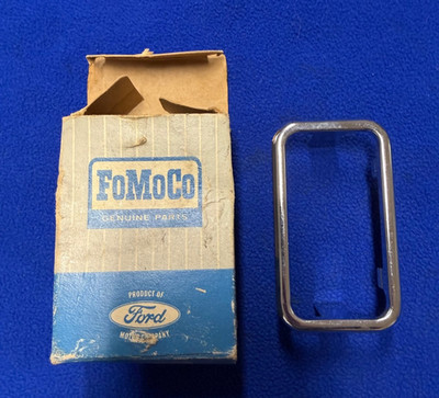 Ford Genuine NOS Chrome Ash Tray Retainer Trim Bezel C4MY-6530714-A