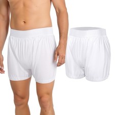 CARER Adult Diaper Cover White 2X-Large
