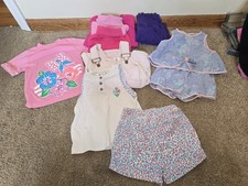 Vintage 80s 90s Kids Clothing 10 Piece Lot Size 4T Girls Floral