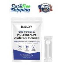 2 Ounce Ultra-Fine Molybdenum Disulfide Powder - Optimal Lubrication Additive