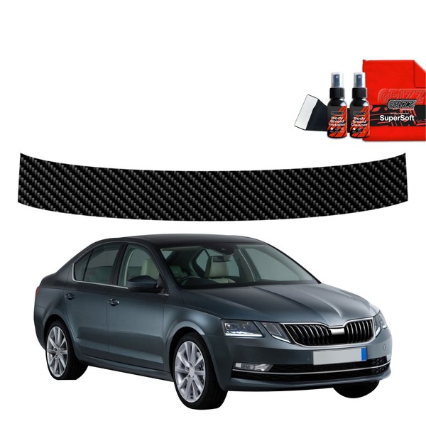 Grizzglass Bodyshield Carbon-Ladekantenschutzfolie FüR Skoda Octavia 3 (2017-202-image