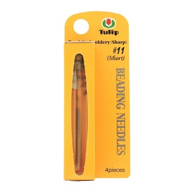 Japanese Beading Needles - Beading Needles - Size 11 Short - 4 Pack