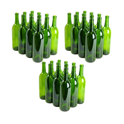 Bordeaux Wine Bottles 750ml Green - Case of 36 - Wine, Spirits, Homebrew