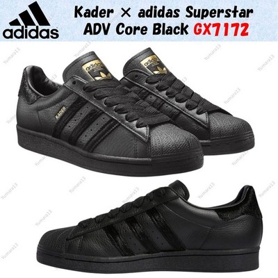 Kader × adidas Superstar ADV Core Black GX7172 Men's Size