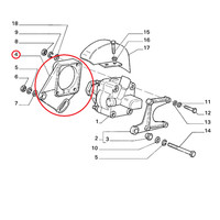 Halterung Pumpe Servolenkung Fiat Tipo - Lancia Dedra Original 7700281