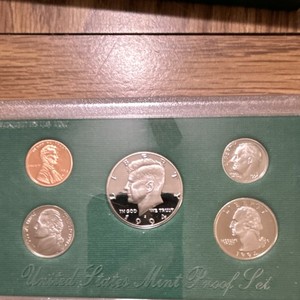 1994US Mint San Francisco Proof Set - Multiple Denominations Copper
