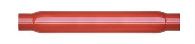Walker Exhaust Muffler Thrush Glasspack 2 1/2'' Inlet/2 1/2'' Outlet Steel Red EA
