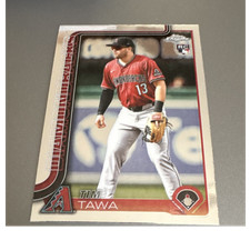 TOPPS 2025 CHROME UPDATE SERIES TIM TAWA RC #USC104 ARIZONA DIAMONDS