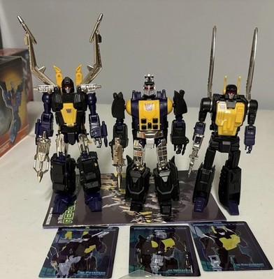 Transformers G1 Masterpiece Insecticons Mastermind Creations Malum Militia Set