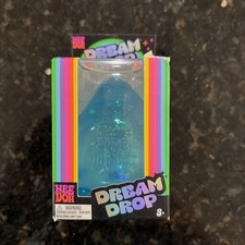 NeeDoh DREAM DROP Squishy Schylling Fidget Squeeze Toy (Glitter Blue)
