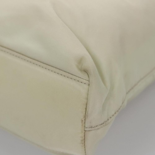 Auténtico bolso de mano sintético Prada Re-Nylon crudo - Imagen 8 de 24