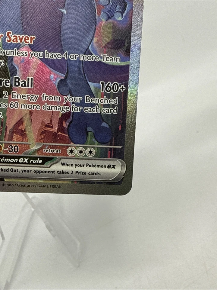 Team Rocket's Mewtwo ex 231/182 Sv10: Destined Rivals Holo Pokemon - Image 4 of 4