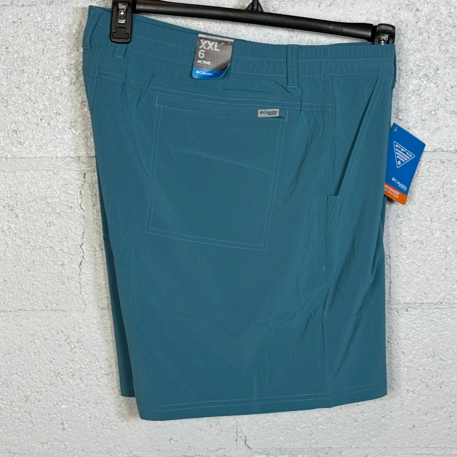 Columbia Men's PFG Uncharted 6" Shorts, Canyon Blue XXL