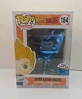 FUNKO POP! SUPER SAIYAN VEGETA #154 BLUE CHROME TOY TOKYO 2018 NYCC EXCLUSIVE