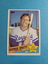 George Brett 1985 Topps Baseball Card # 703 J8570