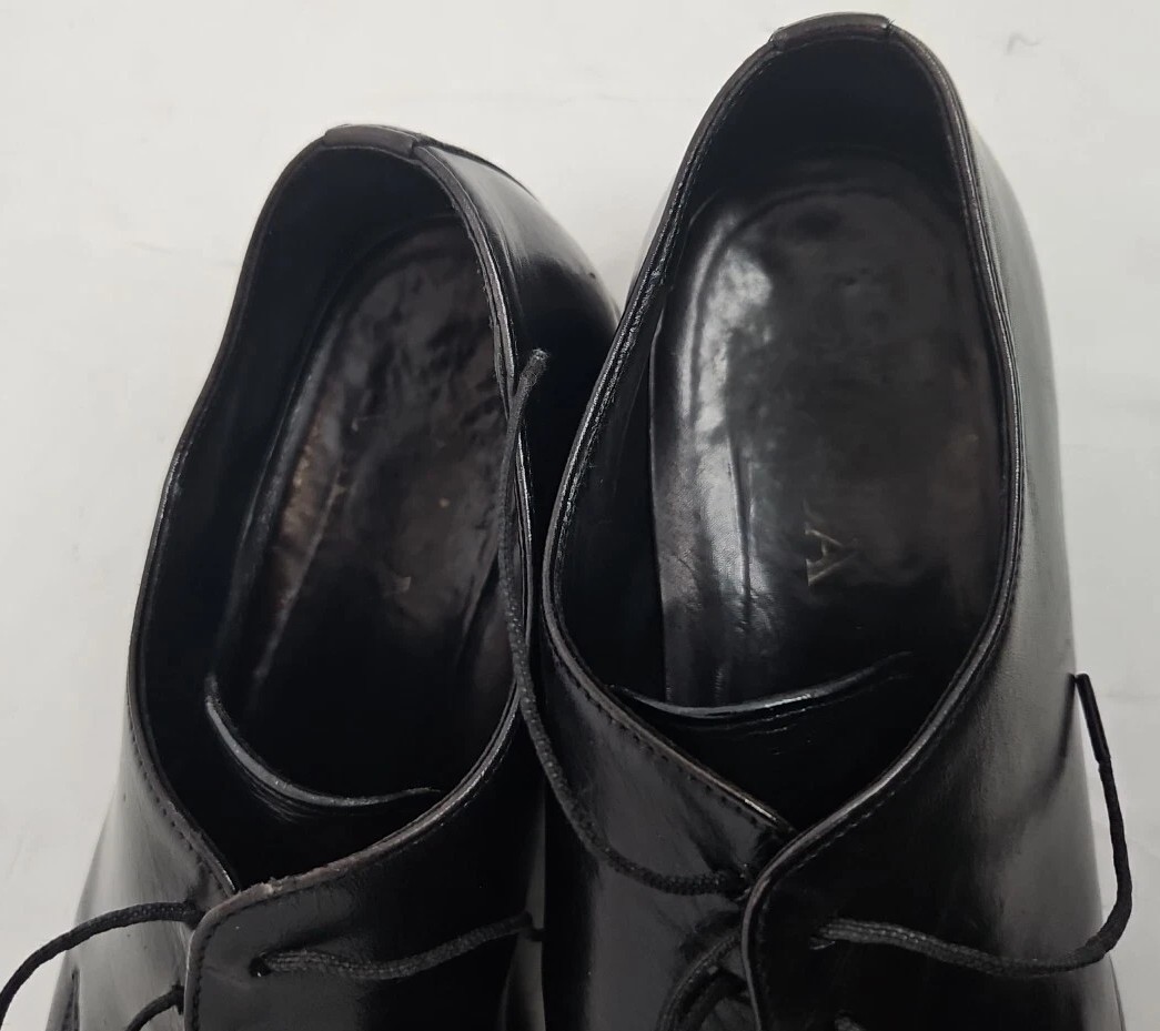 PRADA Man's Black Split Toe/ Toe Stitched Oxford … - image 7