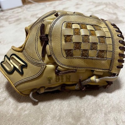 Hardball Baseball SSK Infield Glove Yellow Neo Neo Model (Glove Case Included)