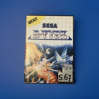 Sega Master System R-Type Game Spiel Videospiel Videogame