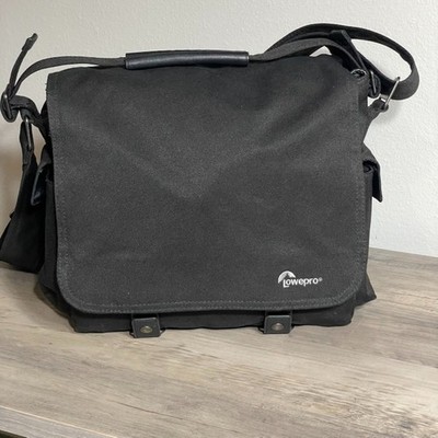 Lowepro LP36616 Urban Reporter 150 Camera Video Messenger Bag - Black - pockets