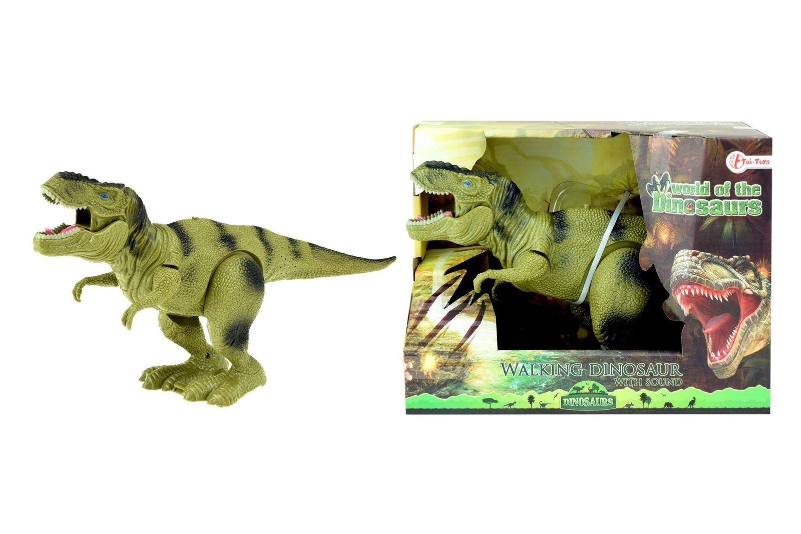 Toi-Toys 31510A Dino Marchant Figurine, Green