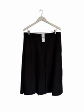 Urban Outfitters Archive Skirt Black Pleated RRP £65 New Size XL 16 18 Classic